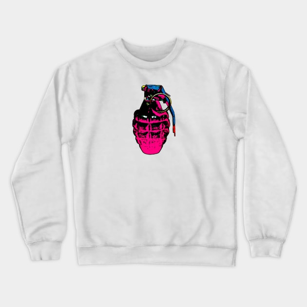 The Invisibles Grenade Crewneck Sweatshirt by th3vasic